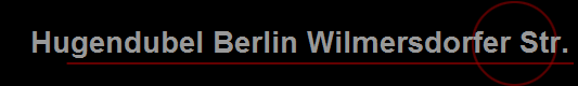 Hugendubel Berlin Wilmersdorfer Str.